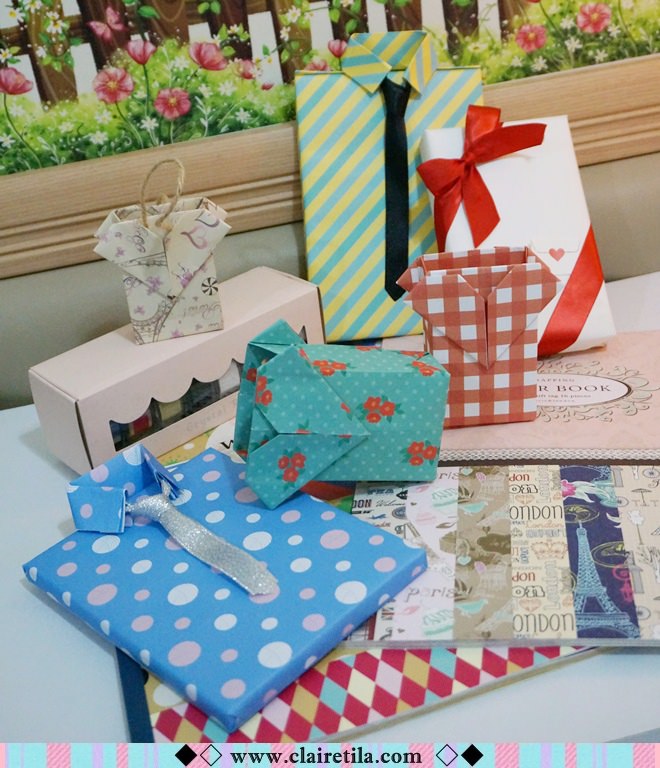 情人節禮物包裝特輯‧愛心形提袋+領帶造型包裝+斜緞帶綁法.JPG