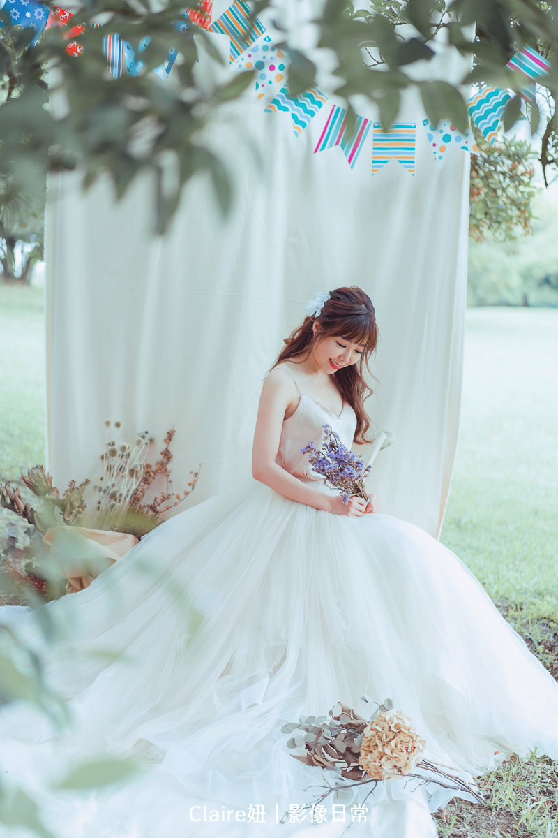 自助婚紗推薦｜白橡樹婚禮攝影.清新自然風婚紗照♥♥   