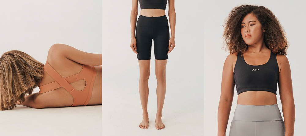 NIHT專為妳打造的運動服飾開箱！蜜桃柔彈性布-BraTop x Legging 孕期運動穿搭也舒適