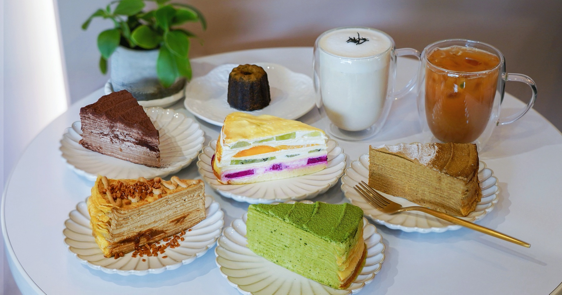 台北寵物友善 甜點店 千層蛋糕
