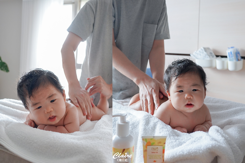 如何幫寶寶洗澡按摩？享受親密親子時光！Baan貝恩沙棘系列