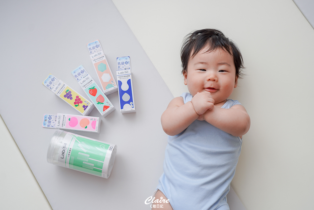 嬰兒寶寶刷牙神器！Lab52 齒妍堂口腔清潔棒、兒童含鈣健齒噴霧~從小建立刷牙好習慣