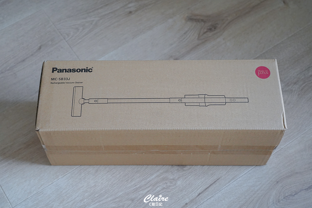 日本製家事神隊友！Panasonic輕量無線吸塵器MC-SB33J-W開箱實測｜0.9kg 輕量超有力