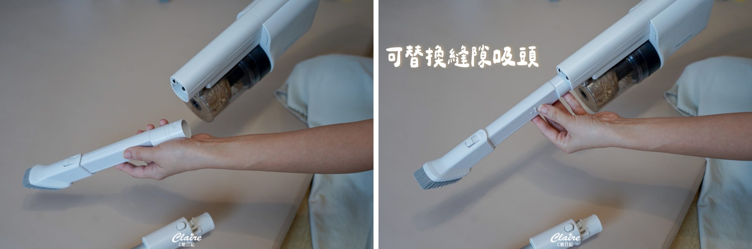 日本製家事神隊友！Panasonic輕量無線吸塵器MC-SB33J-W開箱實測｜0.9kg 輕量超有力