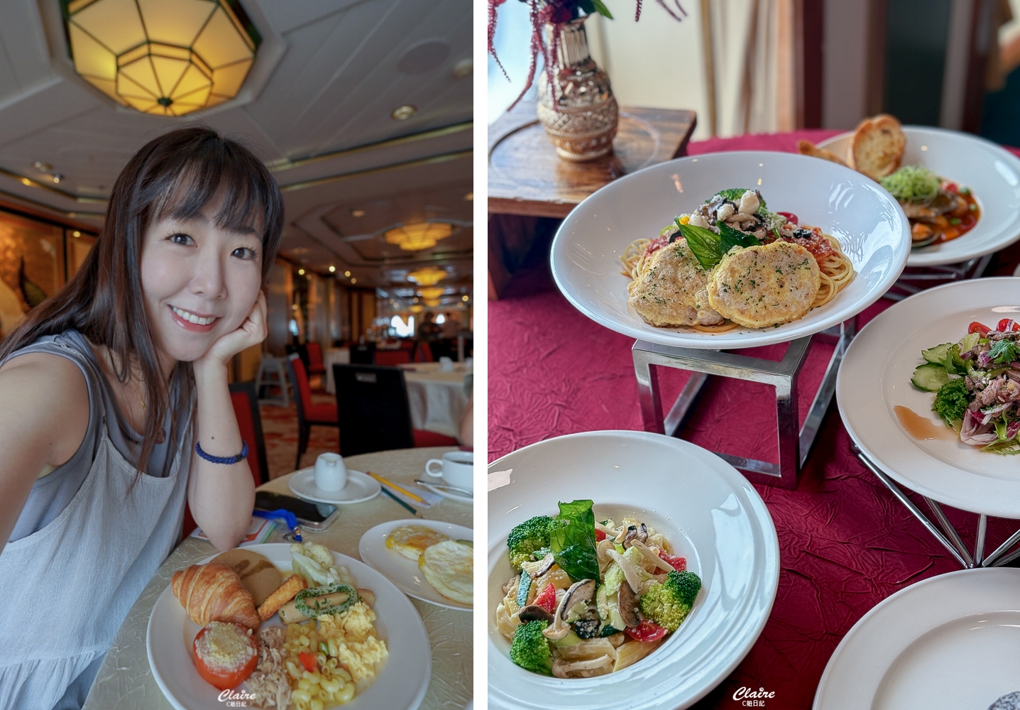 【麗星郵輪探索星號】免費餐廳攻略｜百味軒、星夢、麗都怎麼選？大阪高知新航線