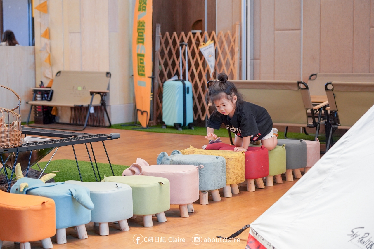 淡水福容飯店親子住宿全攻略｜露營主題房！POPA 親子館、樂活初號店品茶~親子假期好悠閒