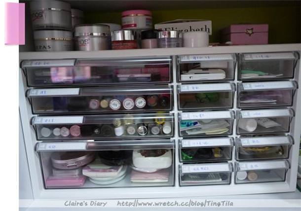 【收納法】讓美妝小物有個家^^ - 第2張圖 【收納法】讓美妝小物有個家^^