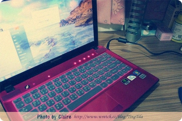 【3C】第一台筆電 Lenovo IdeaPad Z370 甜美粉紅