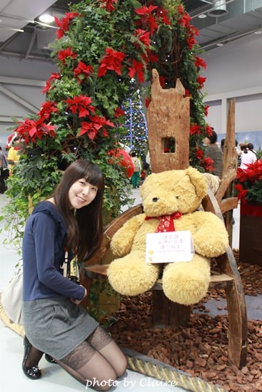 【遊】聖誕氛圍‧人多到爆炸的花博 - 第18張圖