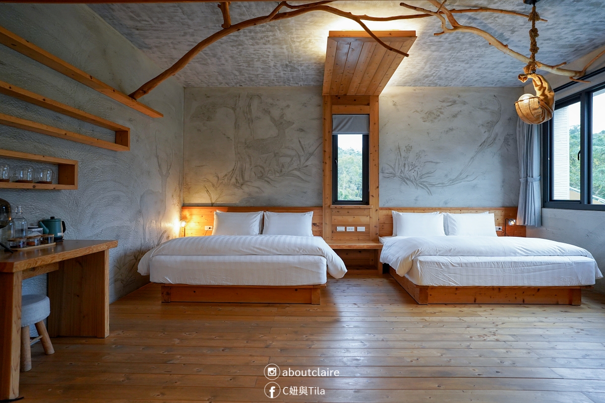 【日月潭寵物友善住宿】八番私人住宅 Residence 8｜草地放電四人房，親子毛孩入住心得-安靜到想多住一晚