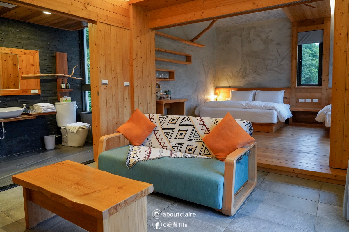 【日月潭寵物友善住宿】八番私人住宅 Residence 8｜草地放電四人房，親子毛孩入住心得-安靜到想多住一晚