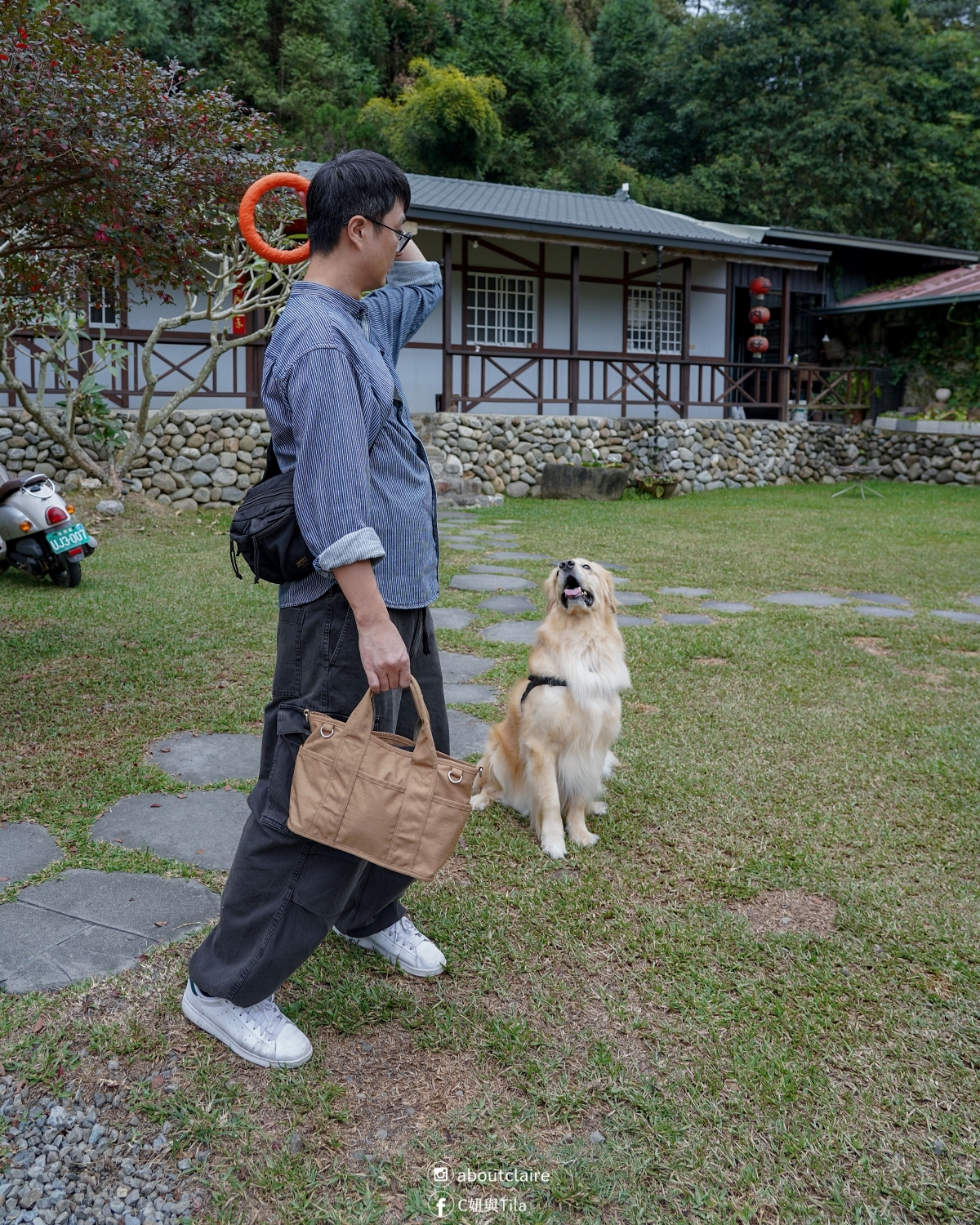 【日月潭寵物友善住宿】八番私人住宅 Residence 8｜草地放電四人房，親子毛孩入住心得-安靜到想多住一晚