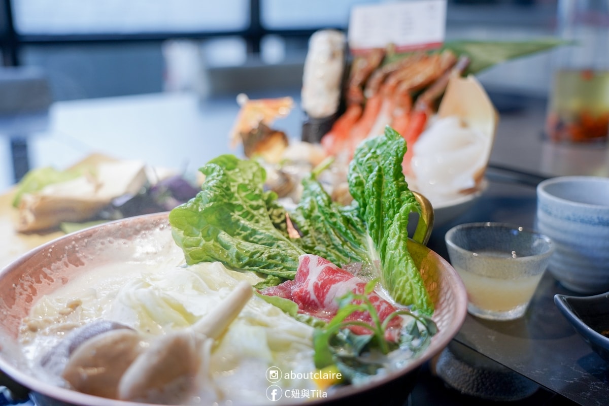 南投埔里火鍋推薦｜渡之島日高鍋物：商業午餐很划算，18度C霜淇淋當甜點