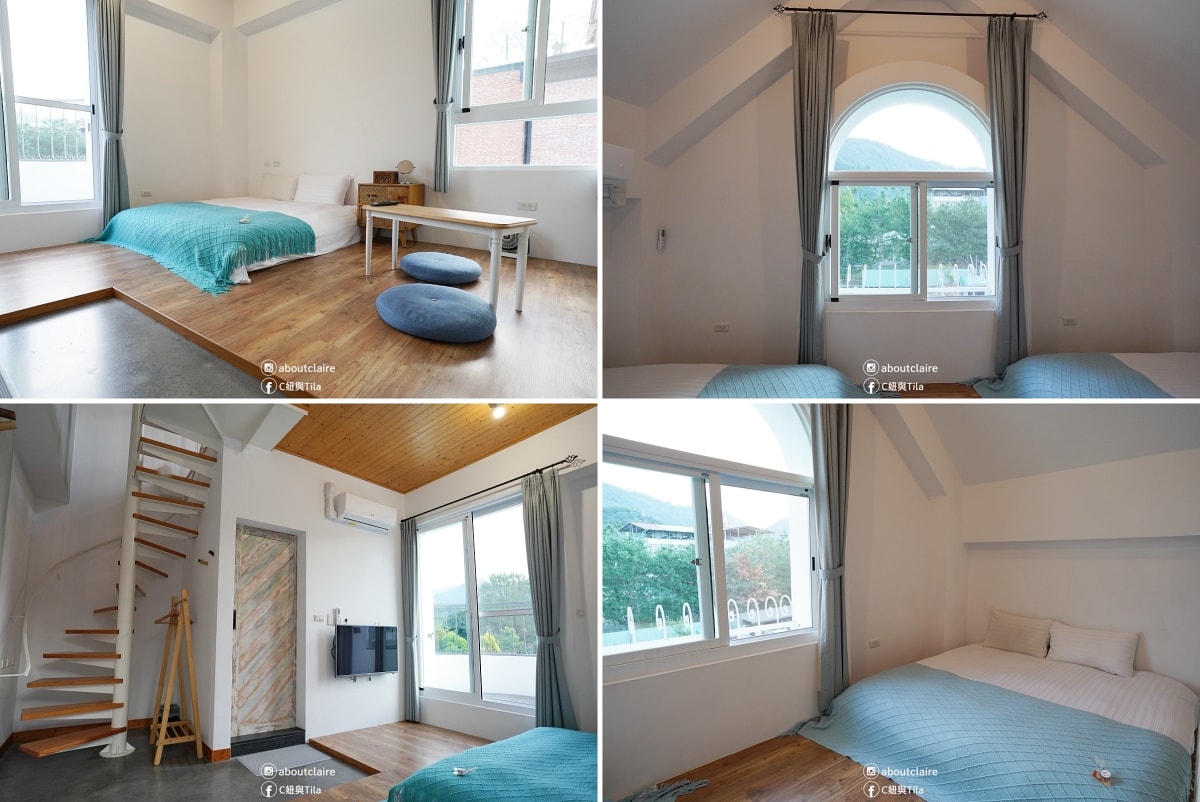 【南投埔里包棟民宿】希爾拉villa Here & Now Villa！親子寵物友善， 一家人住進純白泳池民宿