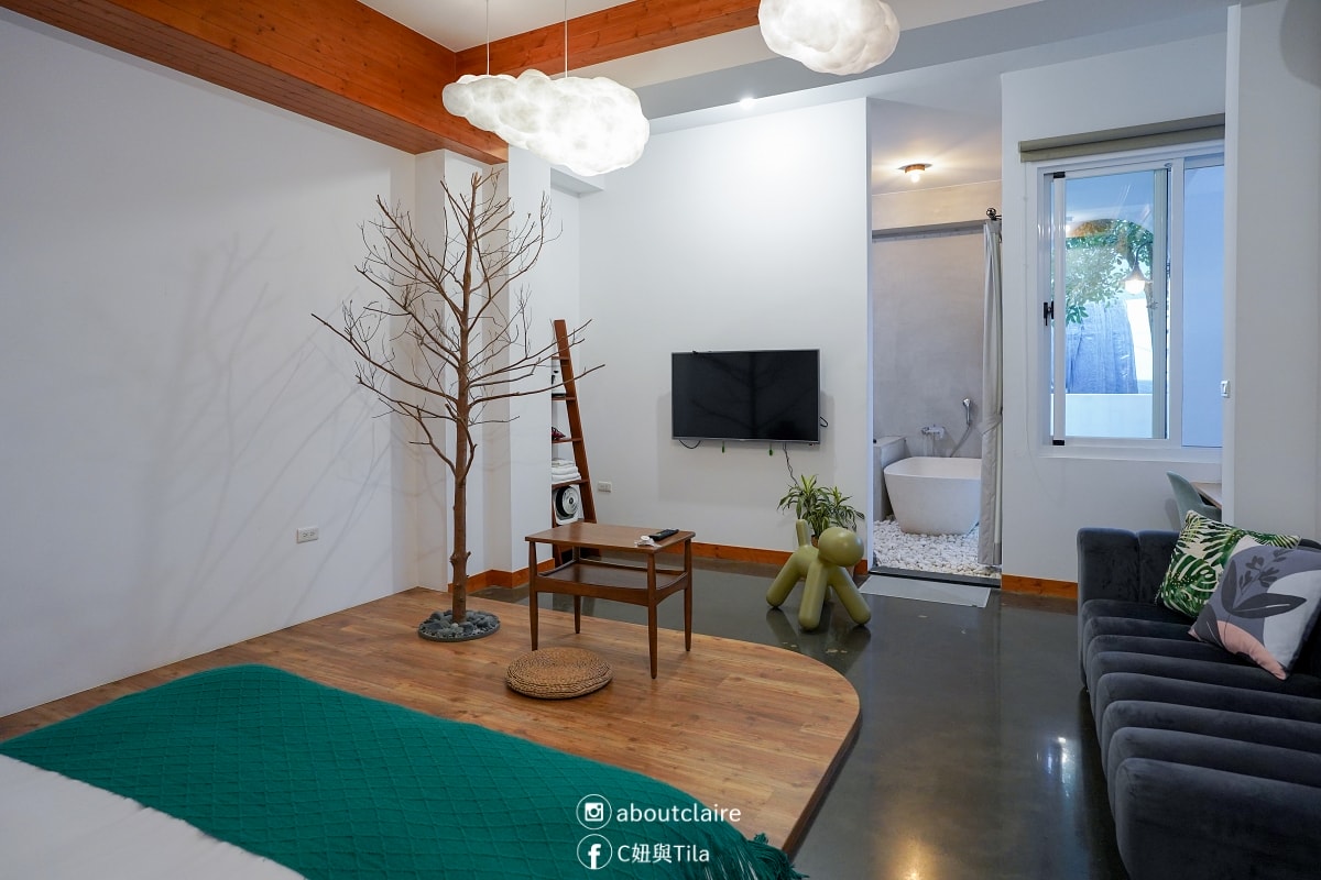 【南投埔里包棟民宿】希爾拉villa Here & Now Villa！親子寵物友善， 一家人住進純白泳池民宿