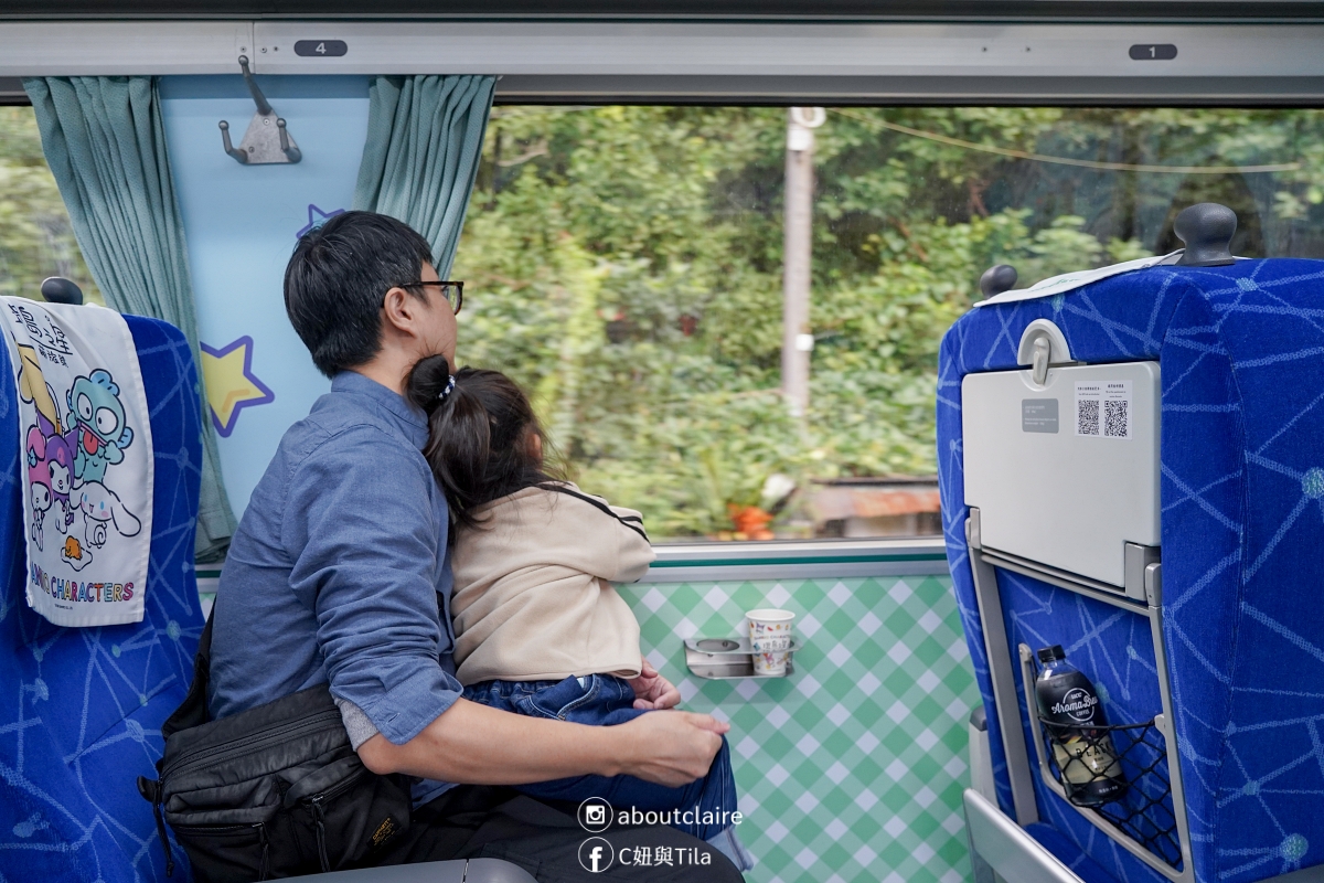 環島之星萌旅號怎麼玩？東部一日環島攻略｜三麗鷗主題列車開箱：餐點、DIY、KTV＆親子第一次搭火車心得