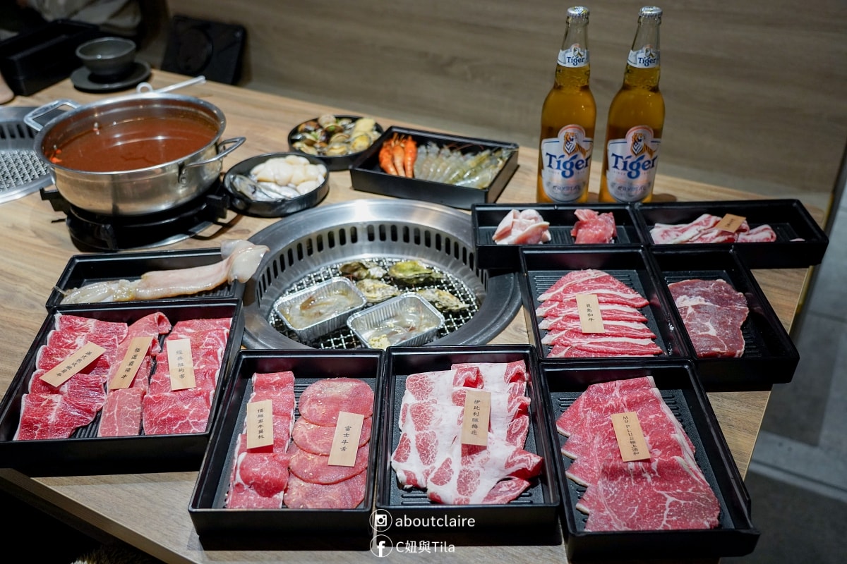 新店海鮮燒肉吃到飽推薦|赤富士日式燒肉鍋物-泰國蝦啤酒蝦+998和牛定番一次滿足!火烤兩吃 - 第4張圖 新店海鮮燒肉吃到飽推薦|赤富士日式燒肉鍋物-泰國蝦啤酒蝦+998和牛定番一次滿足!火烤兩吃