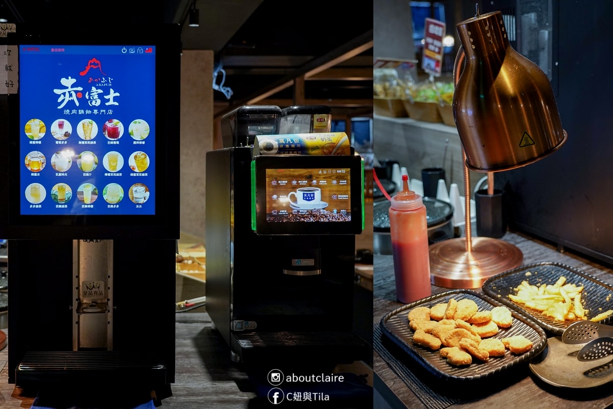 新店海鮮燒肉吃到飽推薦｜赤富士日式燒肉鍋物－泰國蝦啤酒蝦＋998和牛定番一次滿足！火烤兩吃