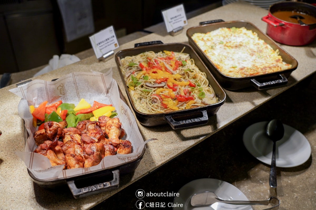 台南住宿推薦｜台南遠東香格里拉一泊二食！高樓景觀房看火車，遠東Café 國際美食超滿足