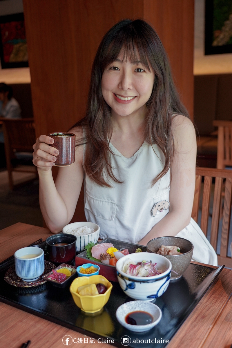 宜蘭力麗威斯汀舞日本料理｜午間定食，壽喜燒、生魚片與日式包廂空間