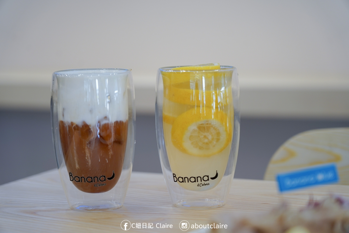 士林美食｜Banana blue Curry & Coffee，黃色咖啡廳裡的創意咖哩與香蕉甜點