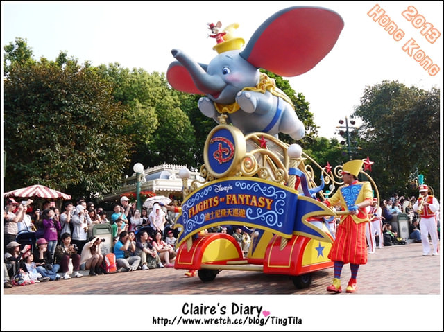 【香港自由行】迪士尼飛天巡遊 不能錯過的遊行 ♥ Happy time at HK Disneyland (中)