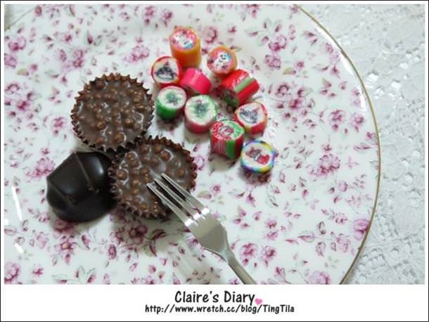 【午茶練習曲】黛西花園骨瓷系列~甜點鄉村風 燦金陶瓷點心叉匙組
