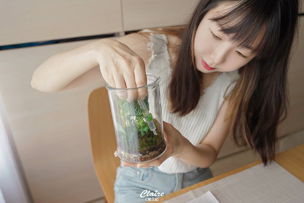 好療癒~手作微景觀生態瓶！原生態工作室DIY植物生態瓶材料包